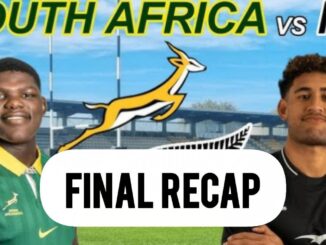 New Zealand U‑20 vs South Africa U‑20 Final Recap, Highlight And Full Time Score
