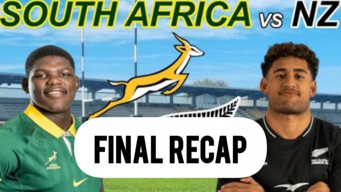 New Zealand U‑20 vs South Africa U‑20 Final Recap, Highlight And Full Time Score New Zealand U‑20 vs South Africa U‑20 Final Recap, Highlight And Full Time Score